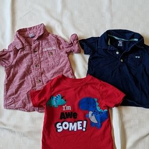 Boy 18 month shirt lot